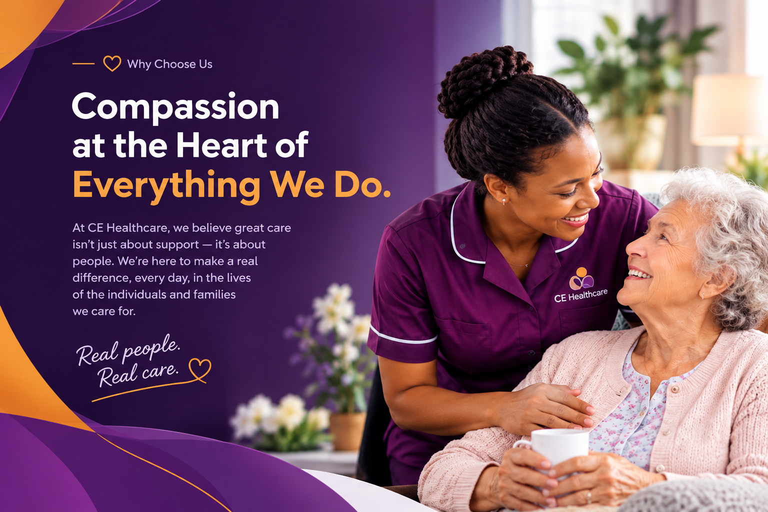 Compassion at the Heart of Everything We Do - CE Healthcare